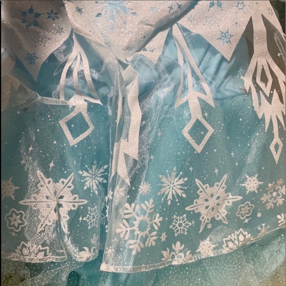 Disney Frozen Princess Elsa Toddler Girls Costume - Picture 7 of 8